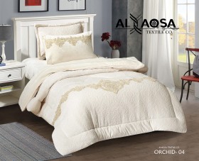 كمفورتر مفرد شتوي مخمل Orchid