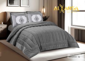 كمفورتر كنج سايز مخمل Armani