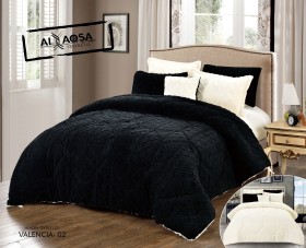 كمفورتر شتوي  مجوز مجدول وجهين Valencia