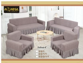 وجوه كنب مخمل لايكرا