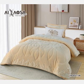 كمفورتر مفرد شتوي مخمل Yaqout