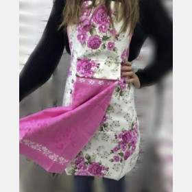 مريول مطبخ مع بشكير