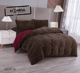 حرام شتوي مجوز مخمل وجهين Brush