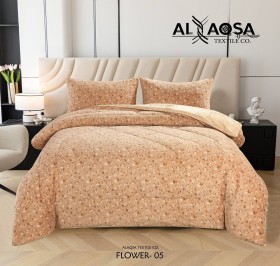 حرام شتوي مجوز مخمل وجهين Flower