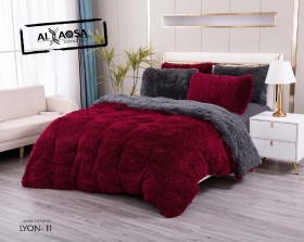 كمفورتر شتوي  مجوز ريش وجهين Lion