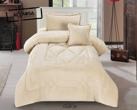 كمفورتر مفرد شتوي مخمل  Tulip