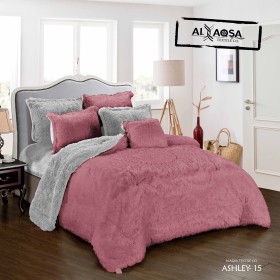 كمفورتر شتوي مجوز ريش وجهين Ashly