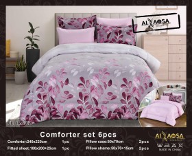 كمفورتر مجوز 6 قطع Flora